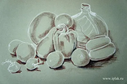 Desen un pastel încă de viață