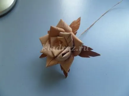 Rose din scoarță de mesteacăn cu mâinile lor (konduktorova) Rose din scoarță de mesteacăn cu mâinile lor
