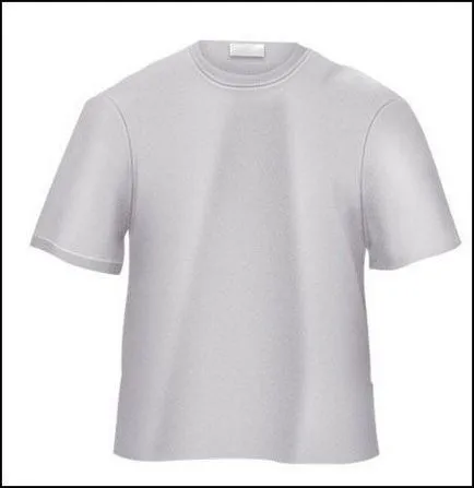 Egal tricou în Photoshop (Select & gt; Modificare & gt; Pene modificare alocare -rastushevka) Desenați un tricou în Photoshop