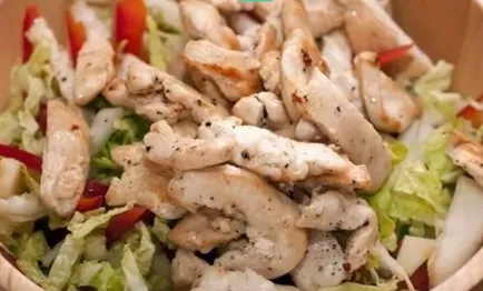 Salate cu partea de sus piept de pui 9 retete Cele mai populare (pui) Salate cu top piept de pui 9 dintre cele mai cunoscute rețete