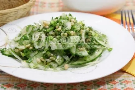 castravete proaspat - salata cu castraveti (salata de castraveti) castravete proaspat - salata cu castraveti