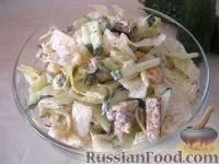 Salata cu crutoane, feluri de mâncare castravete, rețete cu fotografii la 46 rețete (salata cu crutoane) Salata cu crutoane, feluri de mâncare castravete, rețete cu fotografii de 46 de rețete