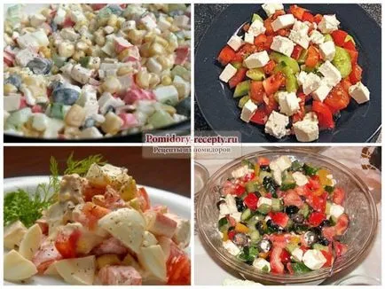 Salata cu rosii si crutoane cele mai bune rețete cu fotografii