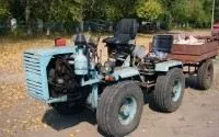 Tractor de casă ca tractorul pentru a colecta propriile mâini - un lucru ușor