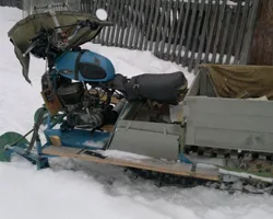 snowmobil de casa de motociclete