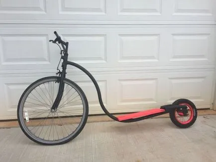 scuter de casa de biciclete vechi cu propriile sale mâini (scuter) scuter de casa de biciclete vechi cu propriile sale mâini