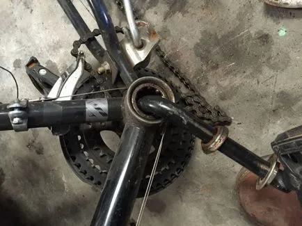 scuter de casa de biciclete vechi cu propriile sale mâini (scuter) scuter de casa de biciclete vechi cu propriile sale mâini