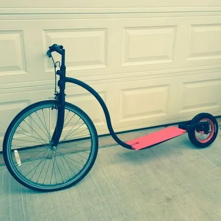 scuter de casa de biciclete vechi cu propriile sale mâini (scuter) scuter de casa de biciclete vechi cu propriile sale mâini