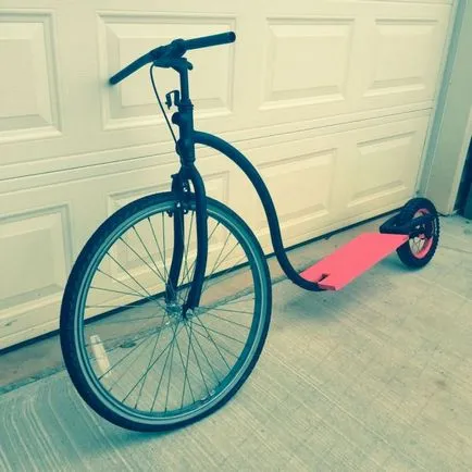 scuter de casa de biciclete vechi cu propriile sale mâini (scuter) scuter de casa de biciclete vechi cu propriile sale mâini