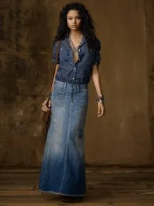 Din ceea ce sa poarte denim fusta versiuni elegante de imagini (scurt fusta denim) Din ceea ce sa poarte denim fusta opțiuni elegante imagini
