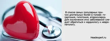 Cu ce ​​se poate datora dureri de cap prelungite