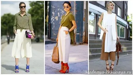 Din ceea ce sa poarte pantaloni trunchiate - 95 fotografie 2017 în diferite stiluri (uzura) Din ceea ce sa poarte pantaloni trunchiate - 95 fotografie 2017 în diferite stiluri