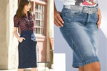 Din ceea ce sa poarte denim fusta versiuni elegante de imagini (scurt fusta denim) Din ceea ce sa poarte denim fusta opțiuni elegante imagini
