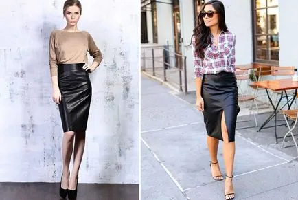 Din ceea ce sa poarte fusta creion 2018 exemple de fotografii de moda imagini
