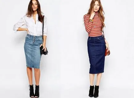 Din ceea ce sa poarte fusta creion 2018 exemple de fotografii de moda imagini