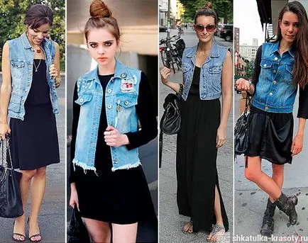 Din ceea ce sa poarte denim Vest - colecție de fotografii, Beauty Box (la modă denim Vest) Din ceea ce sa poarte denim Vest - colecție de fotografii, Beauty Box