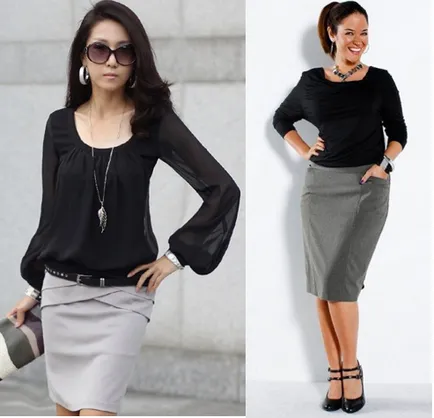 Din ceea ce sa poarte tricou negru