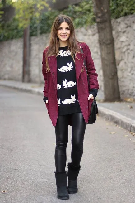 Din ceea ce sa poarte negru, rosu, bej, jambiere colorate, studio de imagine (moda) Din ceea ce sa poarte negru, rosu, bej, jambiere colorate, studio de imagine