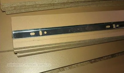 Pasul 55 - Instalarea de cutii de pe ghidaje cu bile - face singur mobilier (mobilier) Pasul 55 - Instalarea de cutii de pe ghidaje cu bile - să se facă mobilier