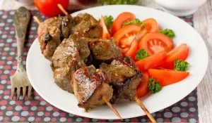 Frigarui de carne de porc în rețete cuptor pas cu fotografii, video (frigarui de carne de porc în cuptor) Frigarui de carne de porc în rețete cuptor pas cu fotografii, video