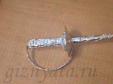 Sword pentru mușchetari, zhiznyata (pază pe mâner sabie) Sword pentru mușchetari, zhiznyata