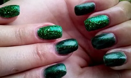 Shellac cu strasuri si paiete fotografie ca acasă lipici (poze) Shellac cu strasuri si paiete fotografie ca acasă lipici