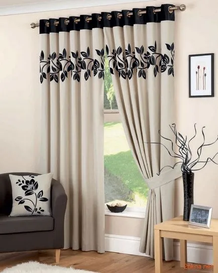 draperii din Saratov - 32 fotografii și sfaturi privind alegerea unui material opac