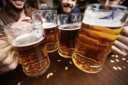 Cât de mult bere dispare din corpul uman