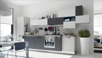 Combinația de culori în interiorul exemplelor de design de bucătărie (80 poze)