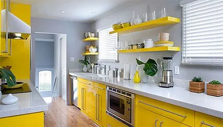 Combinația de culori în interiorul exemplelor de design de bucătărie (80 poze)