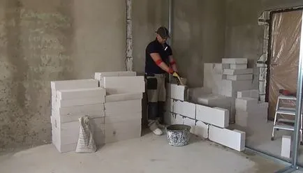 Estimările casei bloc de spumă - despre construcția, construirea unei instrucțiuni de instalare video cu lor