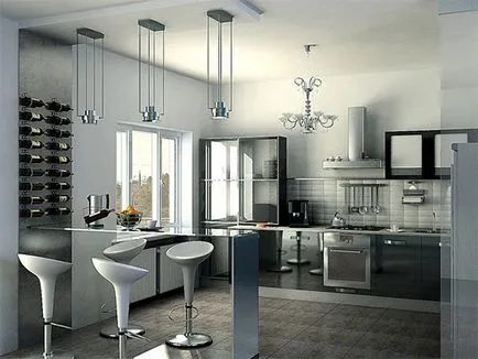 Combinația de culori în interiorul exemplelor de design de bucătărie (80 poze)