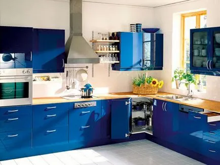 Combinația de culori în interiorul exemplelor de design de bucătărie (80 poze)