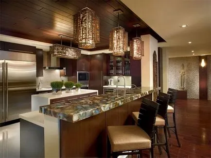 Combinația de culori în interiorul exemplelor de design de bucătărie (80 poze)