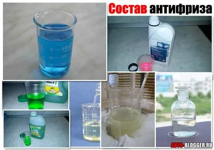 Compozitia antigel
