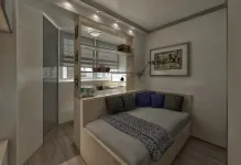 Dormitor cu balcon loggie fotografii de proiectare a apartamentului, aspect cameră, modul de a face reparații, (dormitor cu un design balcon fotografie) Dormitor cu balcon loggie fotografii de design de layout apartament, cameră, cum să facă reparații,