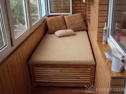 Dormitor cu balcon - (proiect de design dormitor cu balcon) fotografie și soluție de imagini video mici și design unic Dormitor cu balcon - foto și video soluție de imagini mici și design unic