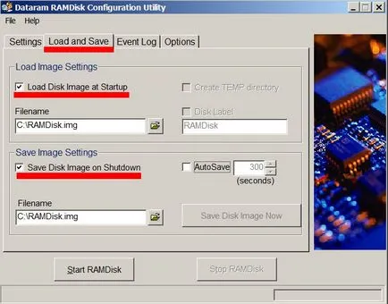 Crearea unui disc virtual în memoria RAM