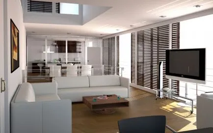 stil minimalist în ordinea interioară, întotdeauna și peste tot