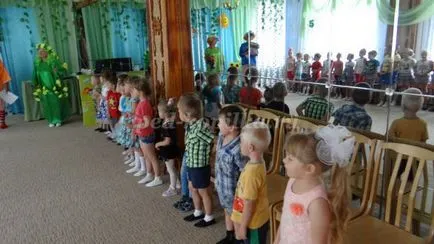 Script-ul pentru copiii de vârstă preșcolară senior „La revedere, vară! 