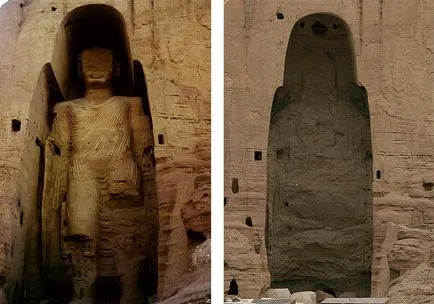 Pasiunea sfârșitul distrugere statuie Buddha gigant în Afganistan (18)