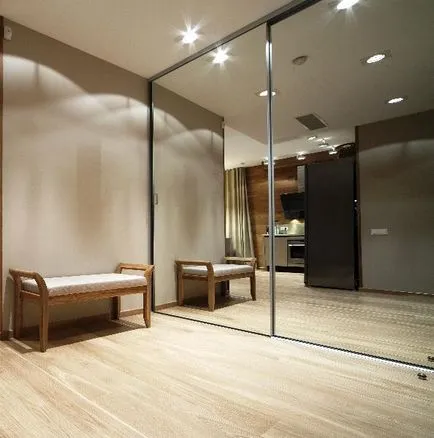 Stilul minimalist în interiorul apartament modern
