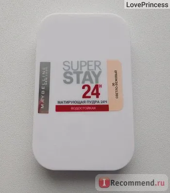 Superstoykaya pulbere matuire Maybelline superstay 24h pulbere - «matuire pulbere din Maybelline (Maybelline) Superstoykaya pulbere rogojină Maybelline superstay 24h pulbere - «matuire pulbere din Maybelline