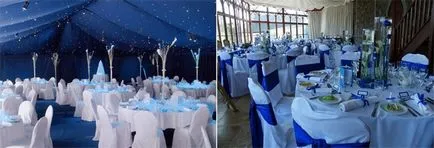 Nunta de culoare alb și albastru idei de decorare celebrare rochii și ornamente fotografie (alb) Nuntă în decor de culoare idei celebrare rochii albe și albastre și ornamente cu fotografii