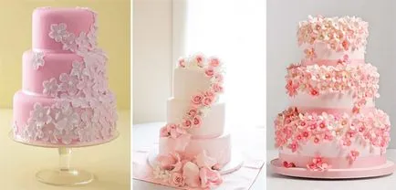 Nunta în decor alb și roz, accesorii și imagini mai mici (roz) Nunta în decor alb și roz, accesorii și tineri imagini