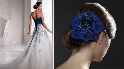Nunta de culoare alb și albastru idei de decorare celebrare rochii și ornamente cu fotografii (nunta) Nuntă în decor de culoare idei celebrare rochii albe și albastre și ornamente cu fotografii