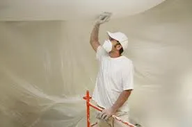 renovare școlară și interior - repararea plafon