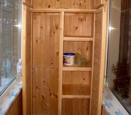 Dulap pe balcon cu mâinile sale instrucțiuni foto și video cu privire la modul de a face un frumos (balcon) Dulap pe balcon cu mâinile sale instrucțiuni foto și video cu privire la modul de a face frumos