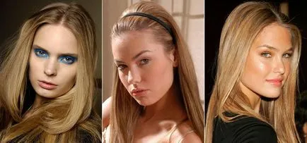 culoarea părului blond și nuanțele