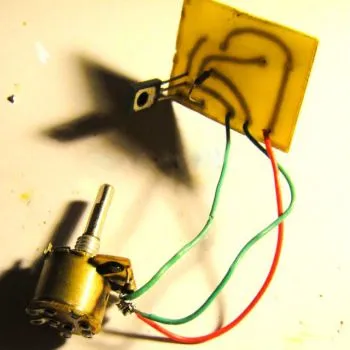 Conducerea regulator de tensiune cu mâinile sale - portalul Radiostroi (regulator de tensiune de curent de circuit cu mâinile lor un singur controler pentru a colecta rezistor singur tranzistor) Conducerea regulator de tensiune cu mâinile sale - portalul Radiostroi